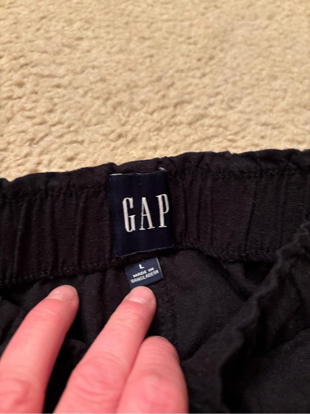 Gap basic linen shorts, L - Picture 2 of 9